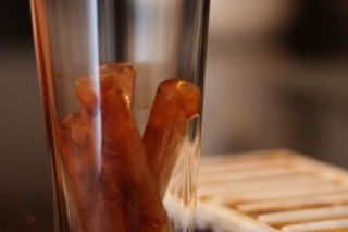 coffee cubes in cup