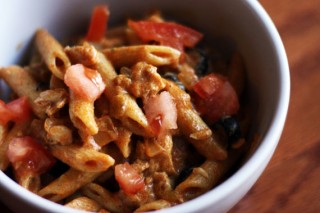 chicken enchilada pasta
