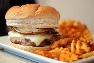 rattlesnake rubbed burger