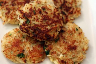 parmesan potato cakes