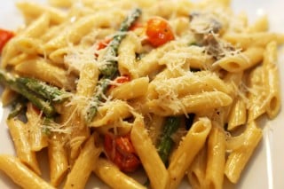 penne w/tomatoes & veggies