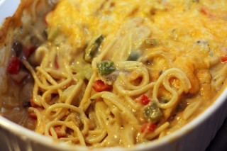 spaghetti casserole