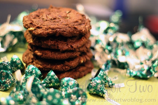 mint truffle cookies