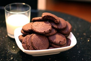chocolate nutella cookies