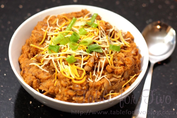 refried beans