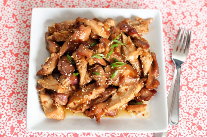 crockpot sesame chicken