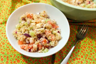 cucumber tomato quinoa salad