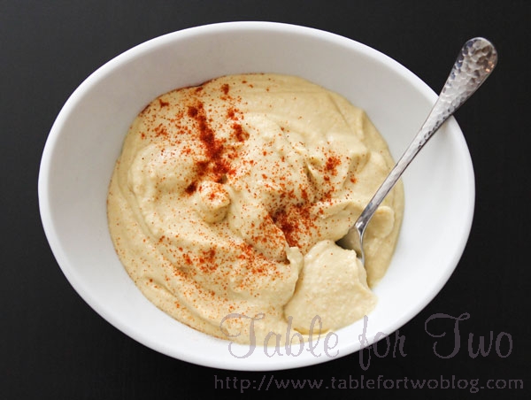 garlic hummus