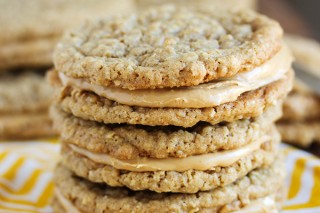 Peanut Butter Sandwich Cookies from www.tablefortwoblog.com