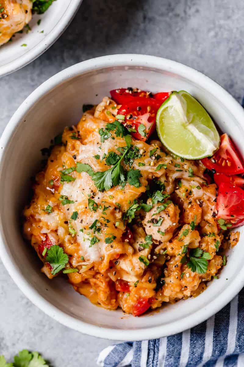 Bold flavors of Tex-Mex cuisine combined in this classic chicken and rice casserole make for an easy choice for weeknight dinner!