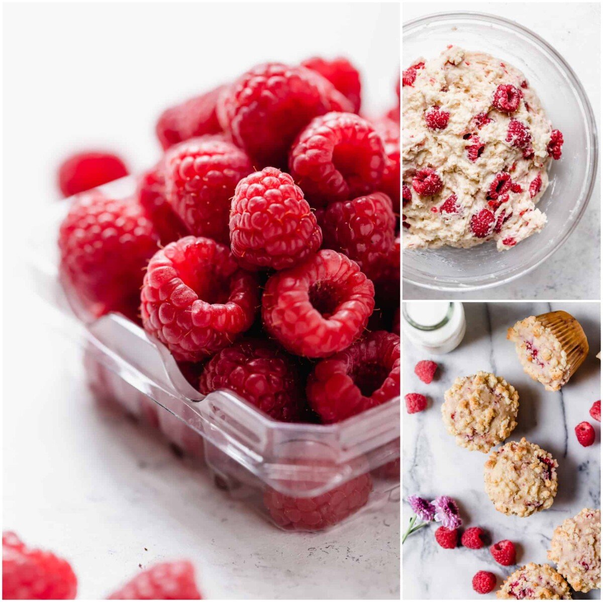 Raspberry Lemon Streusel Muffins that make your kitchen smell like a warm, sunny day. These are the perfect breakfast treat!