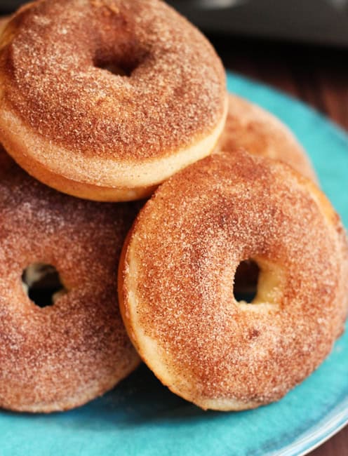 Cinnamon Sugar Donuts - Table for Two