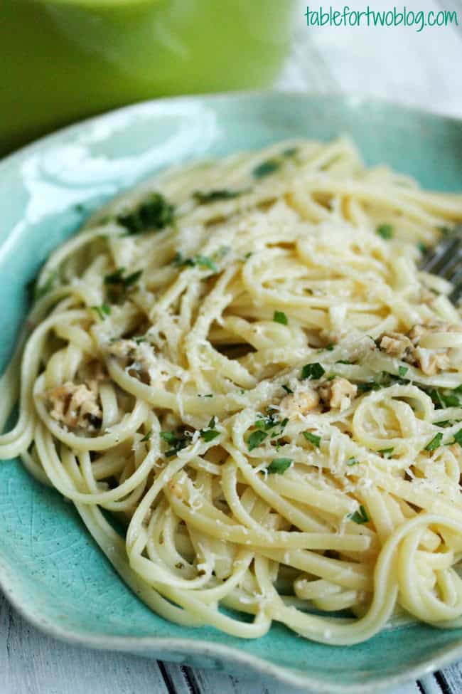 Linguine and clam sauce is a classic and elegant pasta dish that is perfect for company or for impressing a special someone!