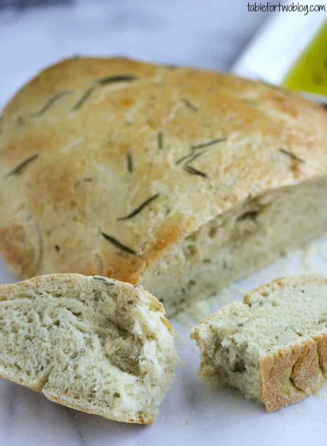 Rosemary Olive Oil Mini Bread - Seasons and Suppers