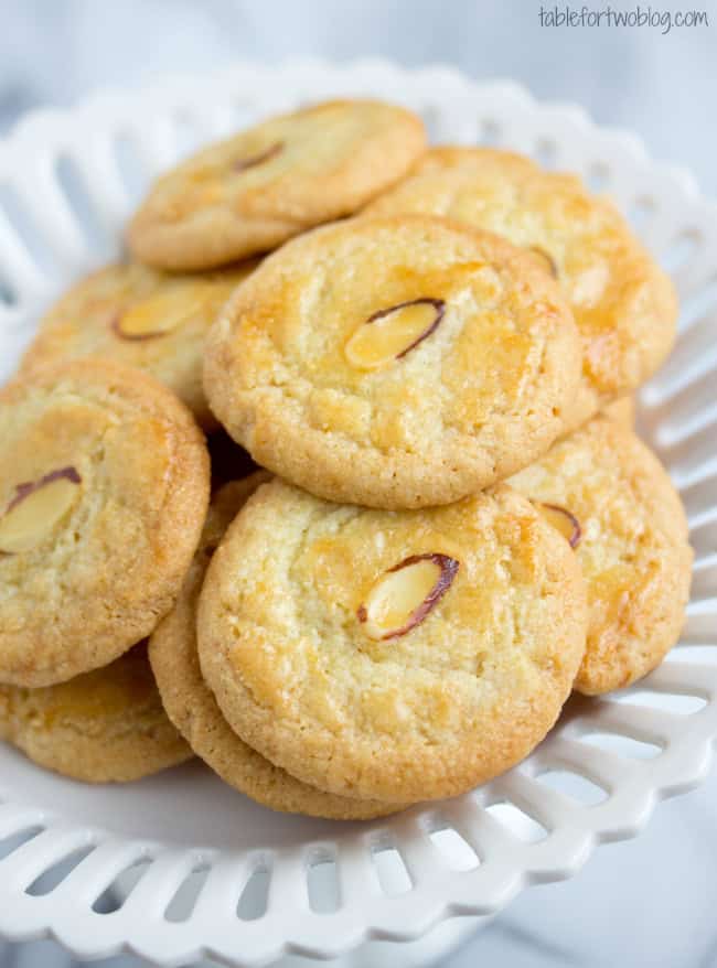 Chinese Almond Cookies - Table for Two® by Julie Wampler