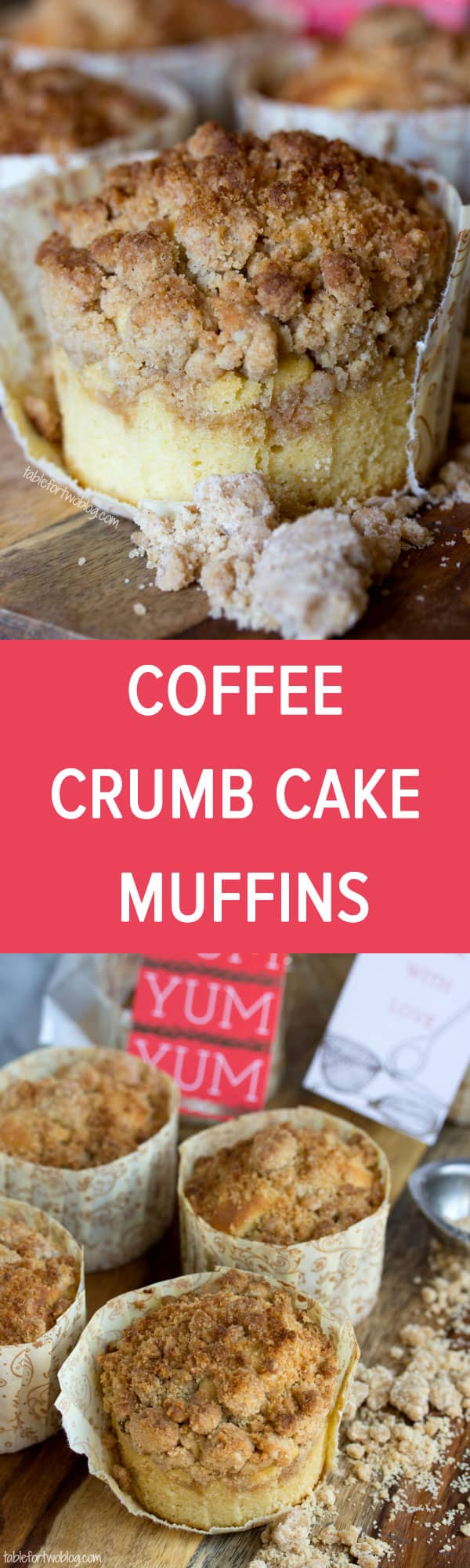 New York-Style Coffee Cake Crumb Muffins from www.tablefortwoblog.com