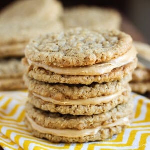 Peanut Butter Sandwich Cookies from www.tablefortwoblog.com