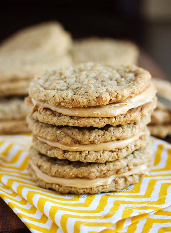 Peanut Butter Sandwich Cookies from www.tablefortwoblog.com