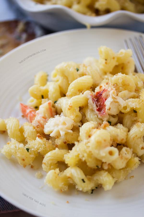 Lobster Shrimp Mac N Cheese Table For Two By Julie Chiou