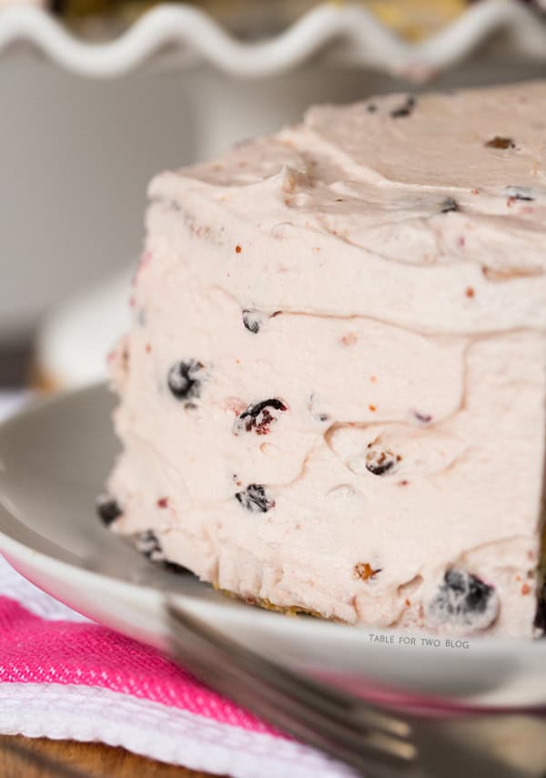 Blueberry Lavender Cake | tablefortwoblog.com