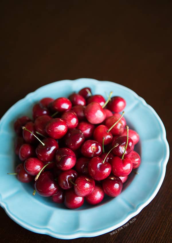 Cherry Almond Scones | tablefortwoblog.com