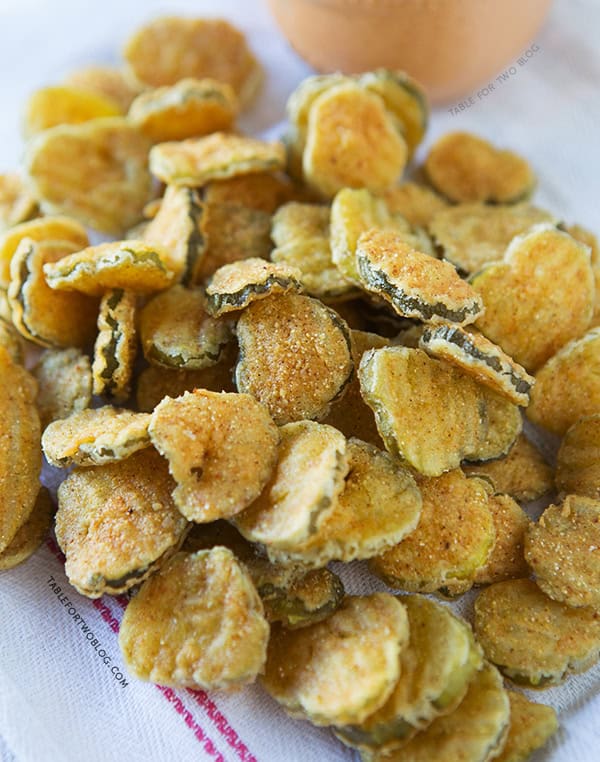 Fried Pickles | tablefortwoblog.com