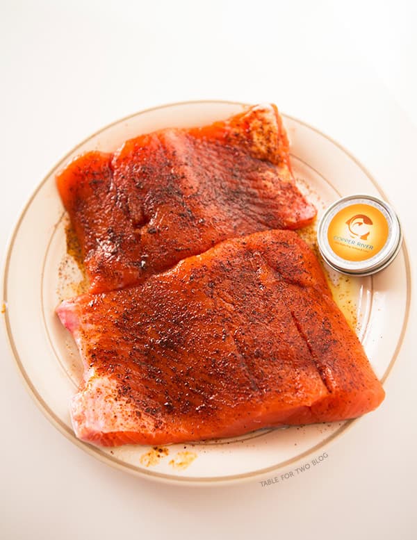 Grilled Coho Salmon | tablefortwoblog.com