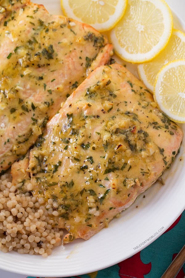 This Baked Salmon with Honey Dijon and Garlic won me a trip to Paris! Imagine what this will do on your dinner table if you made it!