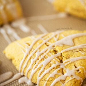 Starbucks Copycat Pumpkin Scones | tablefortwoblog.com