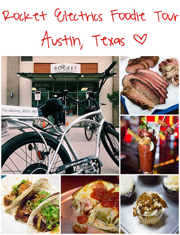 Visiting Austin? Get on a Rocket Electrics Foodie Tour to eat your way around town like the locals do! More on tablefortwoblog.com