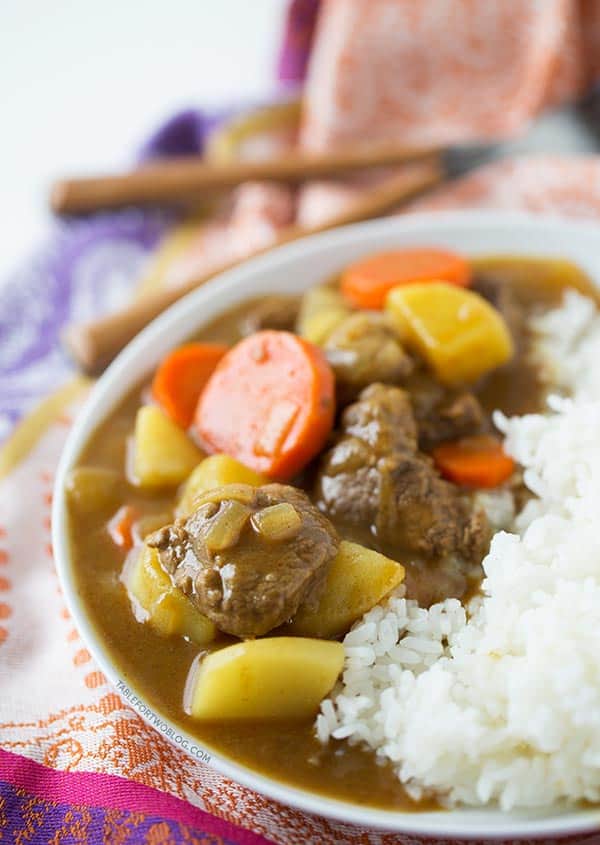 This is one easy dish that is even better as leftovers! Japanese curry is pure comfort food and you'll want a batch of this in the fridge for when the craving hits!