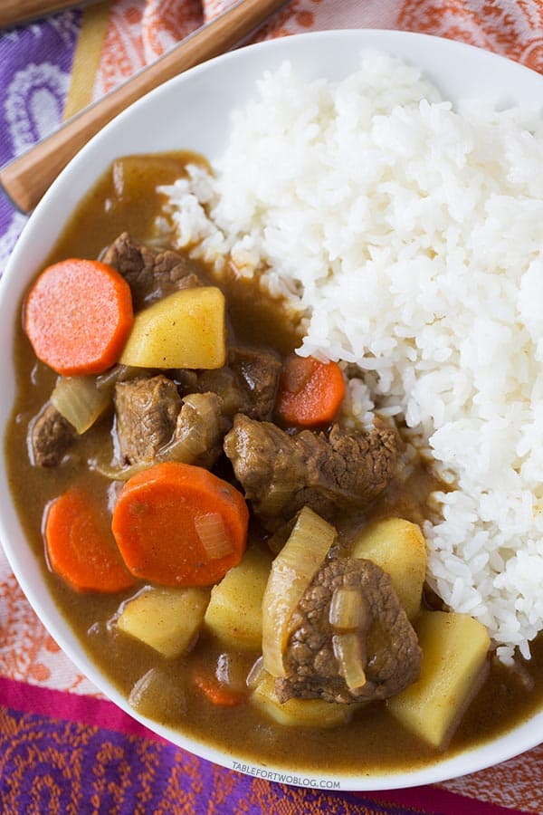 This is one easy dish that is even better as leftovers! Japanese curry is pure comfort food and you'll want a batch of this in the fridge for when the craving hits!