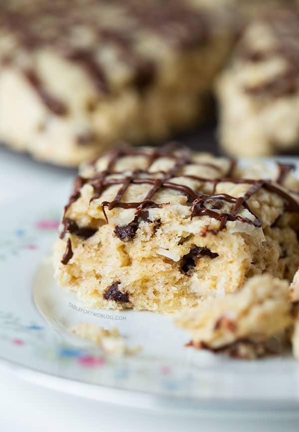 These chocolate coconut scones are great to have in the mornings with your cup of coffee or tea!