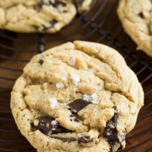Salted Chocolate Chunk Cookies are for the sweet and salty lovers!