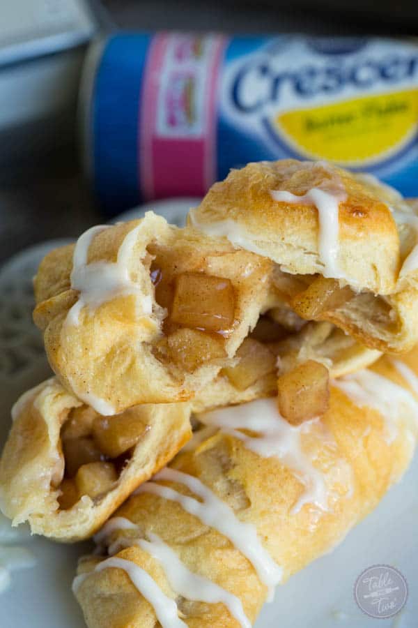 Apple cinnamon cream cheese roll-ups are a great after-school snack for the kids!