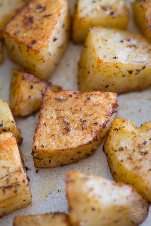 Our favorite way to roast potatoes with the easiest seasonings!