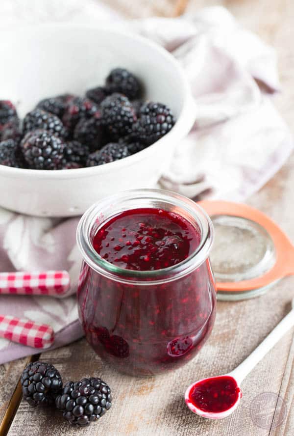 Blackberry lemon jam is so gorgeous and tasty! It's insanely easy to make that you'll never have to buy store-bought again!