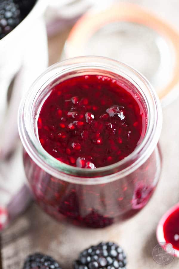 Blackberry lemon jam is so gorgeous and tasty! It's insanely easy to make that you'll never have to buy store-bought again!