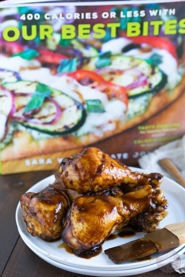Honey balsamic drumsticks are less than 400 calories but don't let that fool you! They're PACKED with flavor and so moist and juicy!
