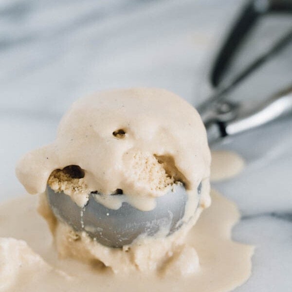 This paleo-friendly coffee coconut milk ice cream is a dream! You'll want to whip up a batch and have a couple scoops before it disappears!