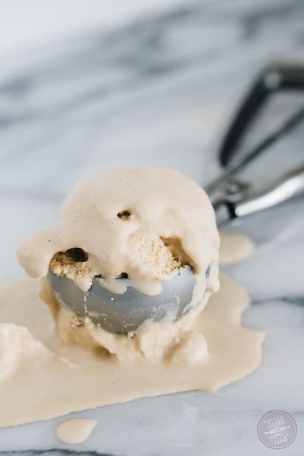 This paleo-friendly coffee coconut milk ice cream is a dream! You'll want to whip up a batch and have a couple scoops before it disappears!