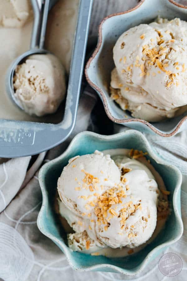 This paleo-friendly coffee coconut milk ice cream is a dream! You'll want to whip up a batch and have a couple scoops before it disappears!