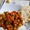 If you love Indian flavors, chana masala is a quick and easy way to enjoy this flavorful, warm, and hearty classic Indian dish!