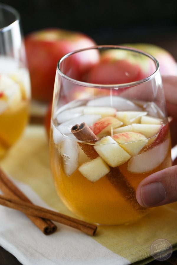 Your new favorite Fall cocktail! This cocktail has all the aromas of Fall and the cinnamon pear simple syrup gives just the right amount of sweetness! The perfect cocktail for those Fall parties!