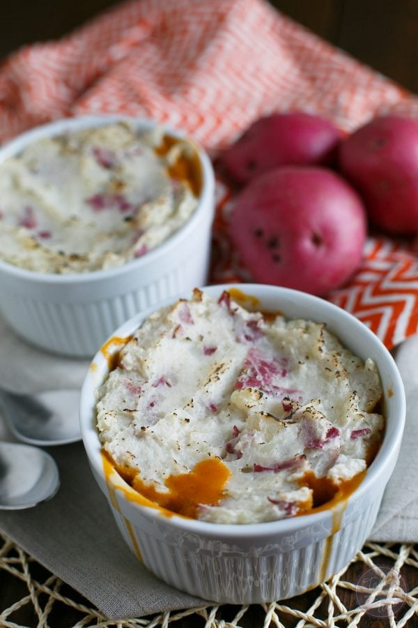 Just the two of you for Thanksgiving or have a bunch of leftovers and want to cook a completely different meal with those leftovers? This turkey shepherd's pie is for you!