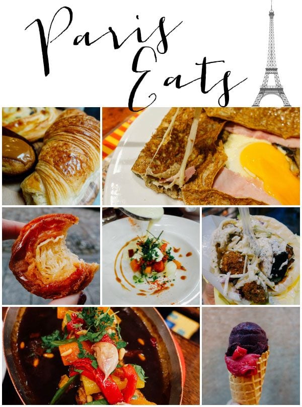 From crepes to croissants to four-course dinner meals...the best places to eat in Paris, France!