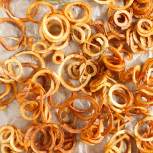 If you are a fan of curly fries and mustard, then this recipe is for you! Homemade curly fries are so versatile and easy to make. You might have a hard time sharing them!