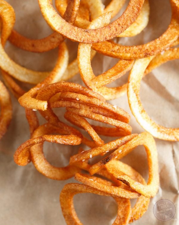 If you are a fan of curly fries and mustard, then this recipe is for you! Homemade curly fries are so versatile and easy to make. You might have a hard time sharing them!