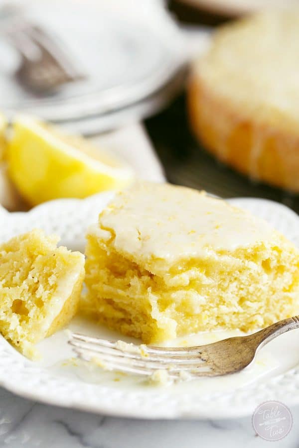 This lemon cornmeal cake is the ultimate way to ring in spring! It's so light and cornmeal gives this cake a subtle but distinct texture! You will love the glaze on top too. If you love all things lemon, this cake has your name on it!