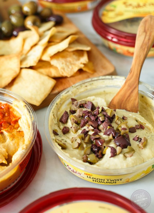 Having an unofficial meal by having a hummus party with friends! #hummusparty #sabra